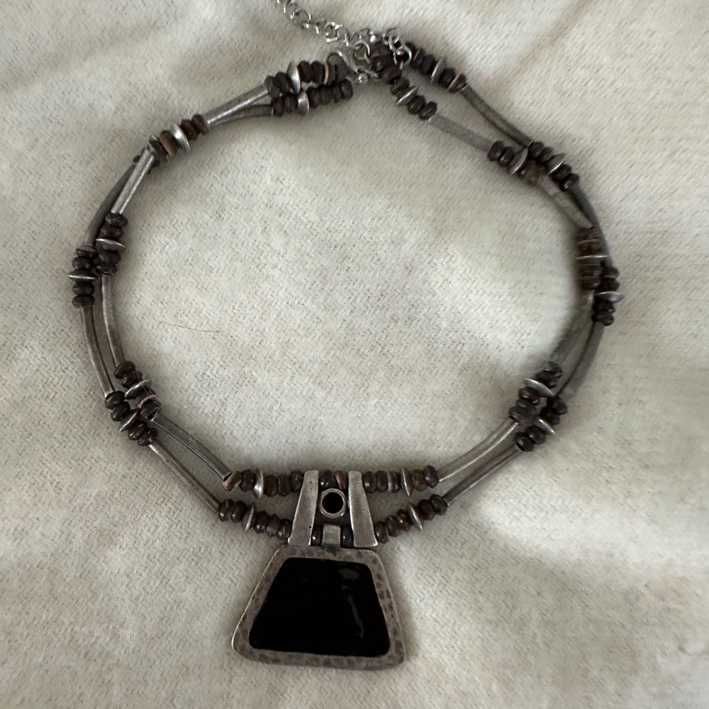 Silver-toned necklace from Chico’s